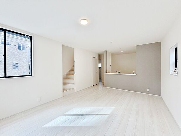 住む方の個性が引き出される、インテリアを考えるのが楽しみなリビングです!