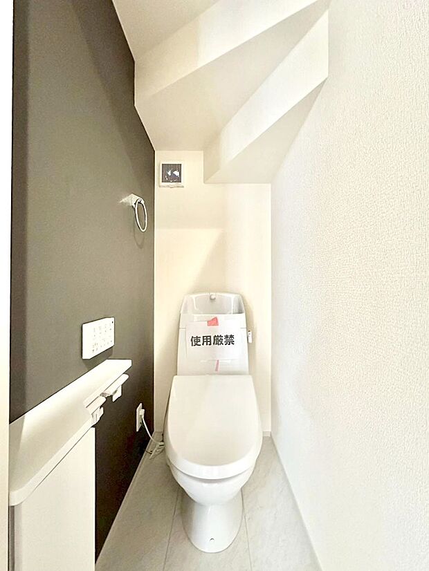 トイレは1階と2階それぞれに配置されていてとても便利です。