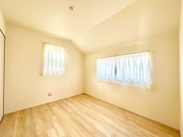 2面採光で明るさ&風通し良好!