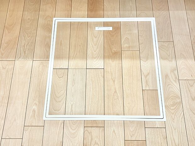 床下収納付き!日用品・非常用品の収納にも大活躍。