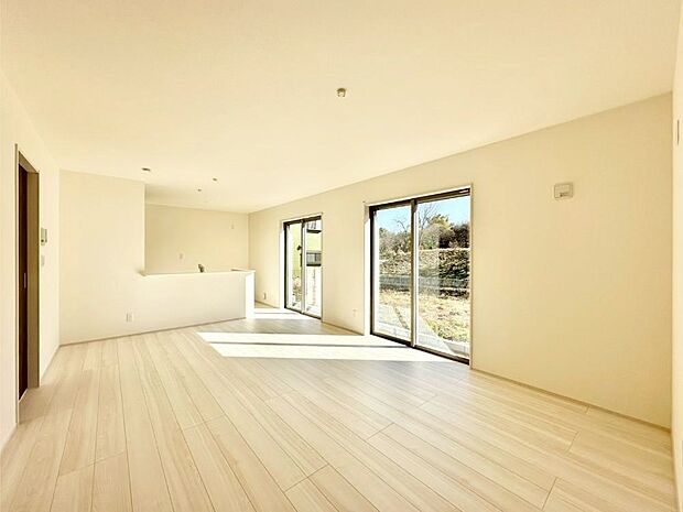 住む方の個性が引き出される、インテリアを考えるのが楽しみなリビングです!