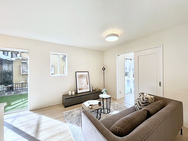 住む方の個性が引き出される、インテリアを考えるのが楽しみなリビングです!