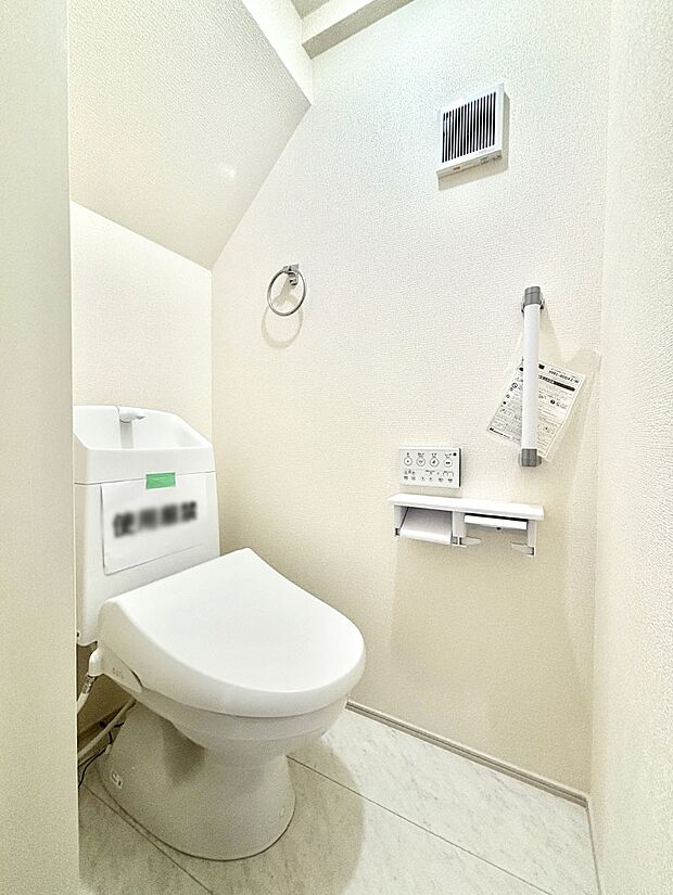 トイレは1階と2階それぞれに配置されていてとても便利です。