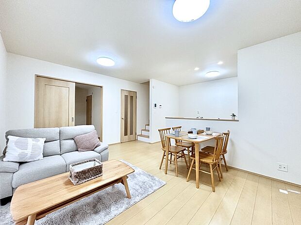 住む方の個性が引き出される、インテリアを考えるのが楽しみなリビングです!