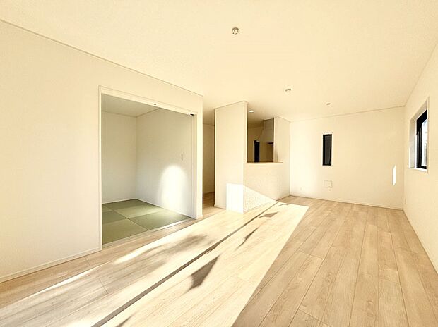 落ち着いた雰囲気のＬＤＫは家族みんなの快適空間