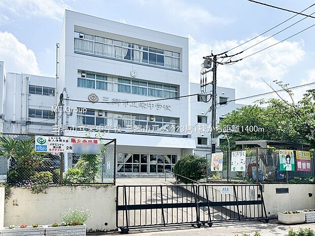 中学校 1400m 三郷市立栄中学校