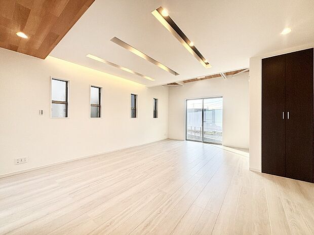 住む方の個性が引き出される、インテリアを考えるのが楽しみなリビングです!