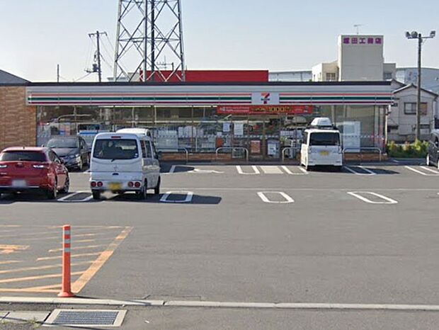 コンビニ 1010m セブン-イレブン加須南篠崎2丁目店