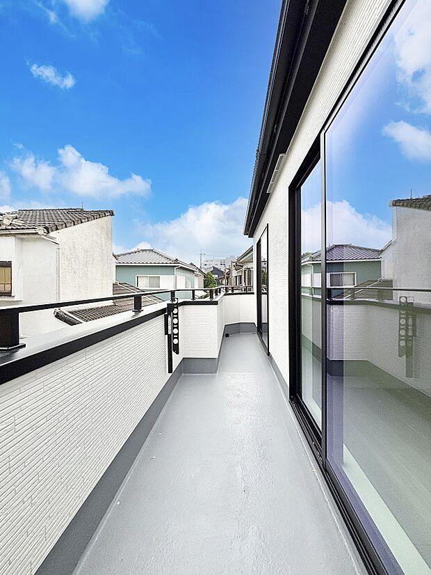 気持ちよい陽光と風を感じられます  　　 