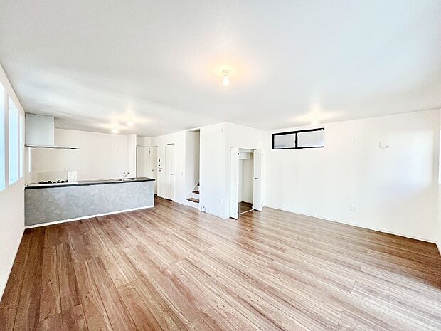 住む方の個性が引き出される、インテリアを考えるのが楽しみなリビングです!