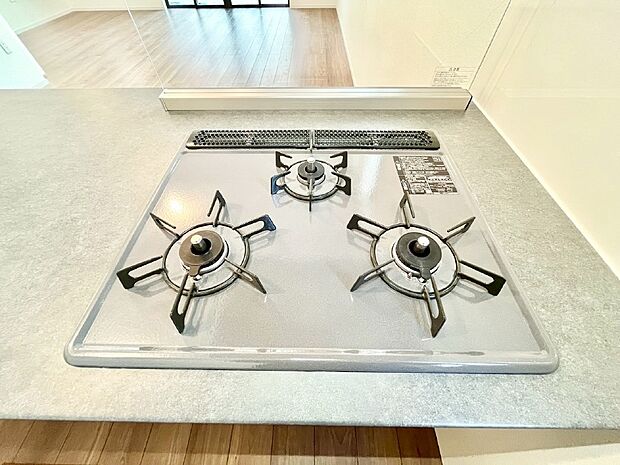 三口ガスコンロでお料理が一気にはかどりそう