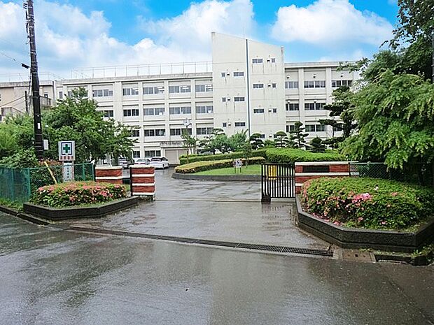 中学校 1900m 我孫子市立湖北中学校