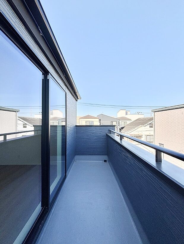 気持ちよい陽光と風を感じられます  　　