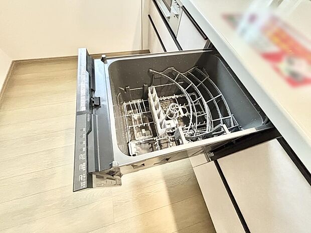 面倒なお片づけは食洗機にお任せ!家事の負担が減って、時間にも気持ちにもゆとりができます。