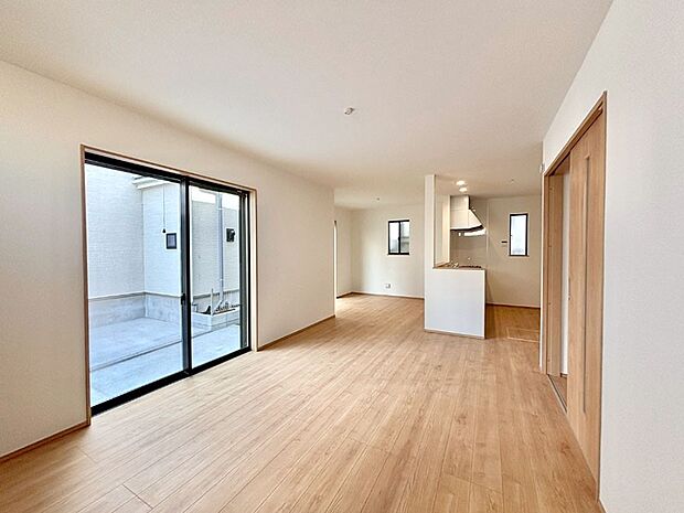 住む方の個性が引き出される、インテリアを考えるのが楽しみなリビングです!