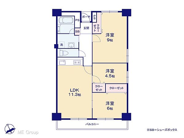 間取り：312001172340