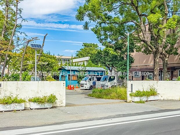 中学校 800m 草加市立栄中学校