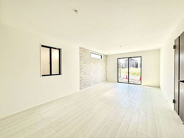 住む方の個性が引き出される、インテリアを考えるのが楽しみなリビングです!