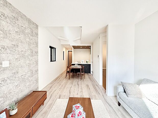 住む方の個性が引き出される、インテリアを考えるのが楽しみなリビングです!