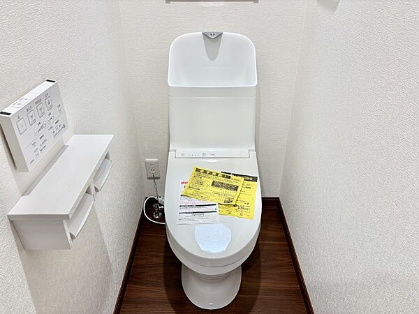 トイレは1階と2階それぞれに配置されていてとても便利です。