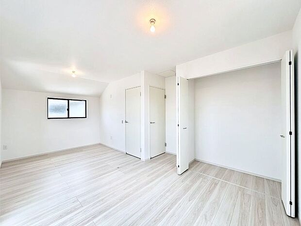 将来は2部屋にすることもできますね。お年頃になったら夢の個室にチェンジ!