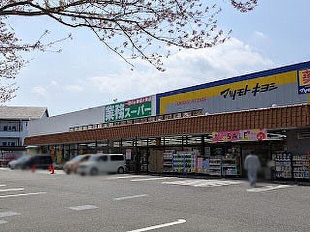 スーパー 650m 業務スーパー 八ヶ崎店