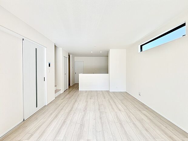 住む方の個性が引き出される、インテリアを考えるのが楽しみなリビングです!