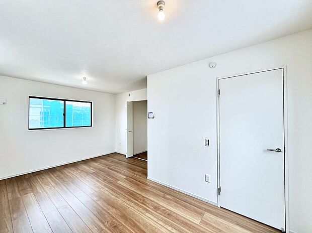 将来は2部屋にすることもできますね。お年頃になったら夢の個室にチェンジ!