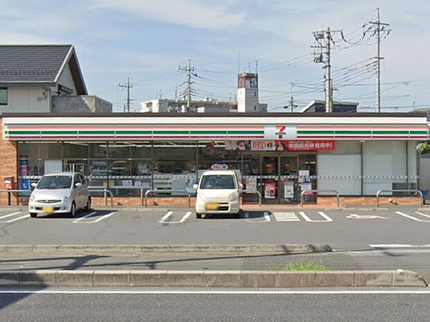 コンビニ 140m セブン-イレブン三郷戸ケ崎2丁目店