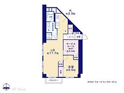 間取図画像 1SLDK