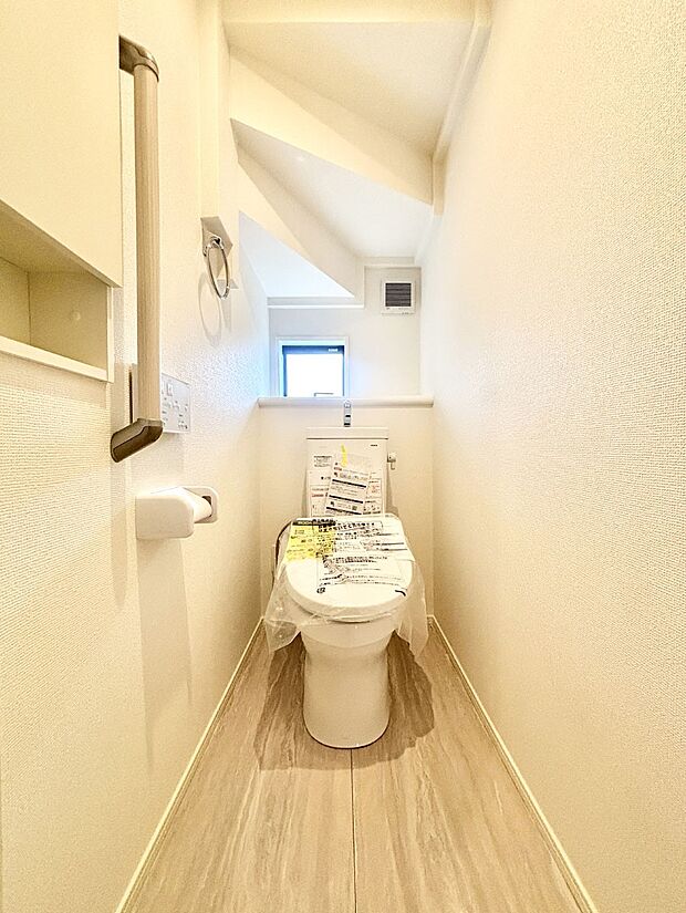 トイレは1階と2階それぞれに配置されていてとても便利です。