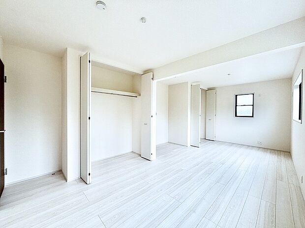 将来は2部屋にすることもできますね。お年頃になったら夢の個室にチェンジ!