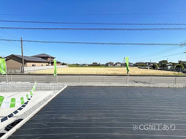 お住まいからの眺望です。