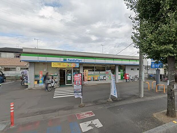 コンビニ 390m ファミリーマート 所沢若狭店