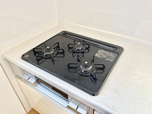 三口ガスコンロでお料理が一気にはかどりそう