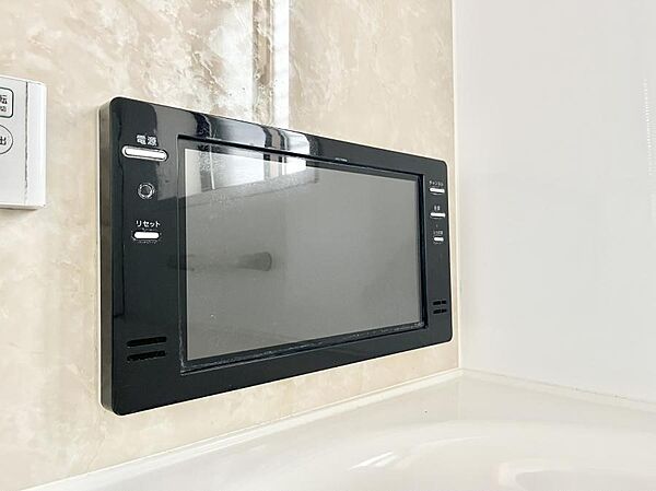 浴室テレビでくつろぎの時間が過ごせます