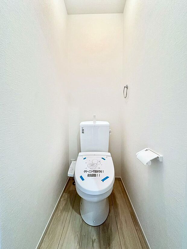 トイレは1階と2階それぞれに配置されていてとても便利です。 