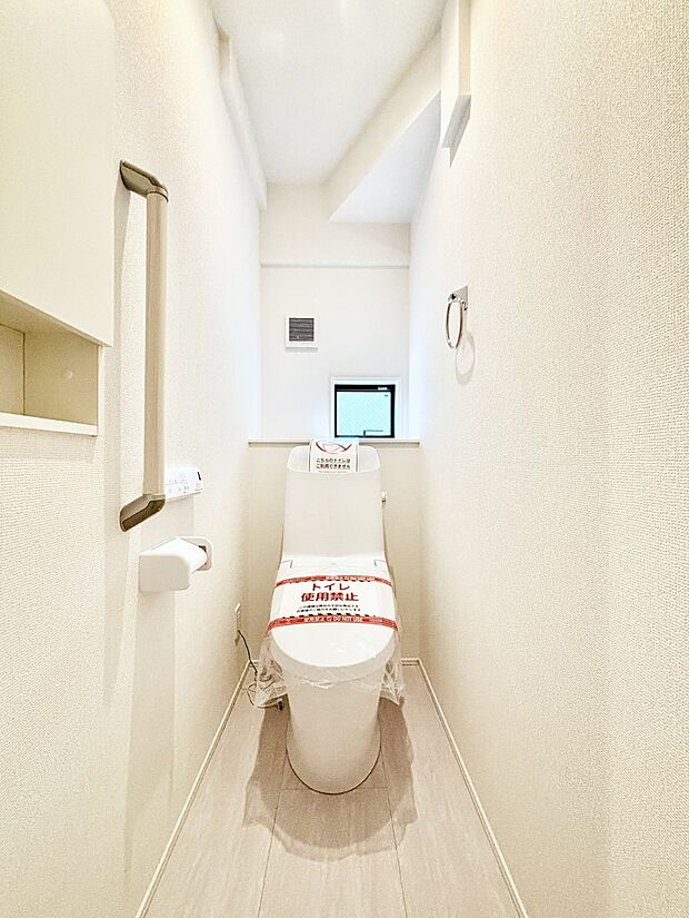 ウォシュレット付きトイレが1階と2階それぞれに配置されていてとても便利です。