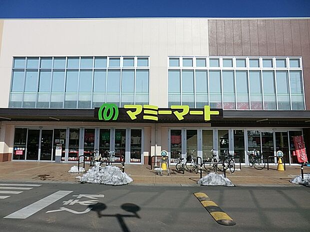 スーパー 700m マミーマート三室山崎店