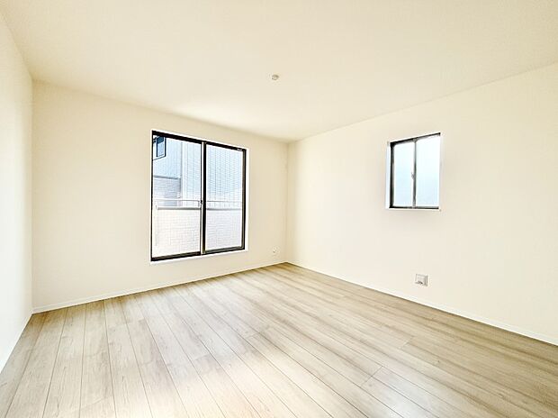 2面採光を確保した明るい空間。家族みんなが快適な暮らしを実現する設計です。