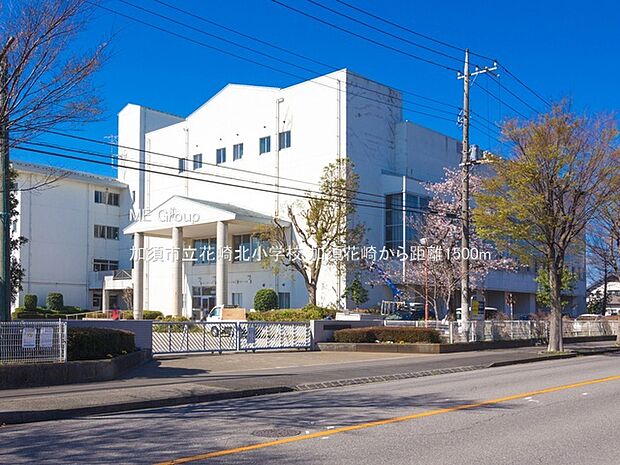 小学校 1500m 加須市立花崎北小学校