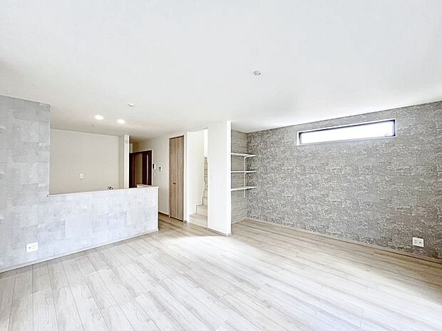 住む方の個性が引き出される、インテリアを考えるのが楽しみなリビングです!