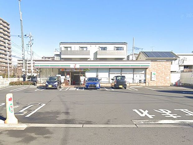 コンビニ 400m セブン-イレブン戸田喜沢南2丁目店
