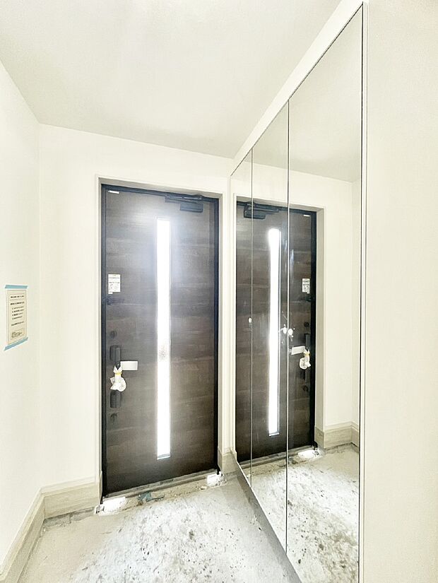 帰ってきてホッとする玄関。帰るのが楽しみになりますね!