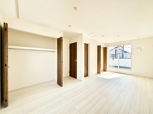 将来は2部屋にすることもできますね。お年頃になったら夢の個室にチェンジ!