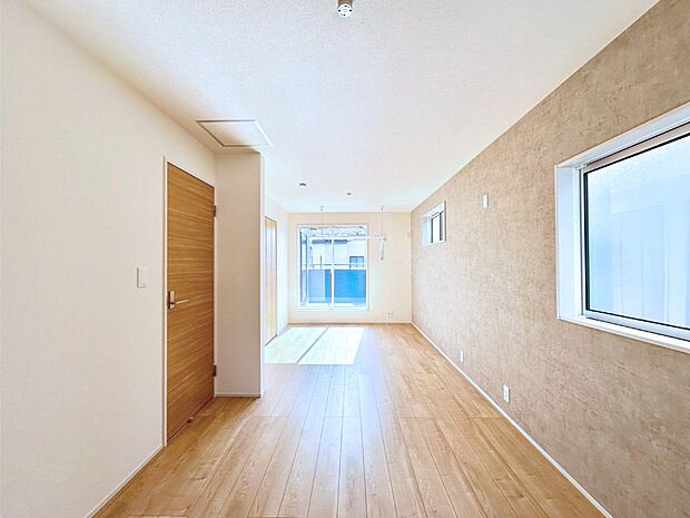 子ども部屋にぴったりの明るい空間。