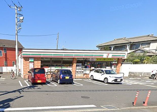 コンビニ 220m セブン-イレブン 蒲生西町1丁目店