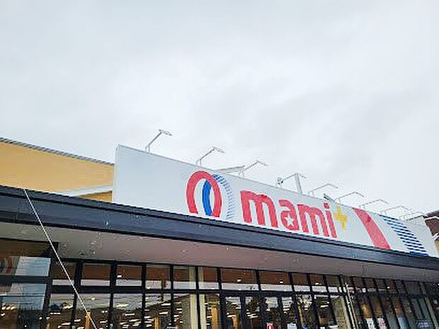スーパー 500m マミープラス 柏若葉町店