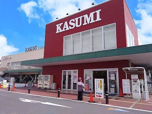 スーパー 1400m カスミ フードスクエア 春日部武里店