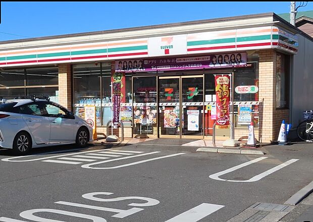 コンビニ 600m セブン-イレブン-松戸西馬橋2丁目店